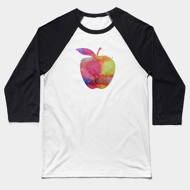 Apple Baseball T-Shirt by TheJollyMarten